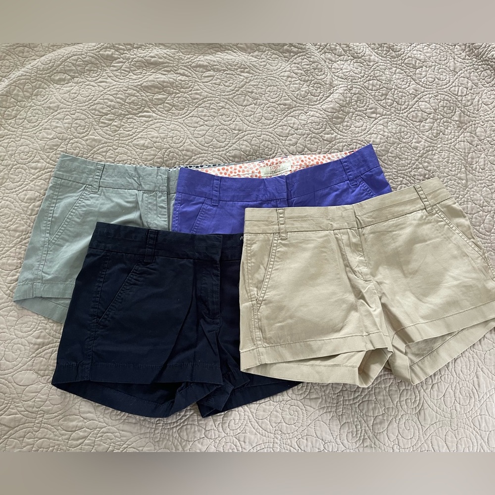 JCREW 3” size 4 shorts